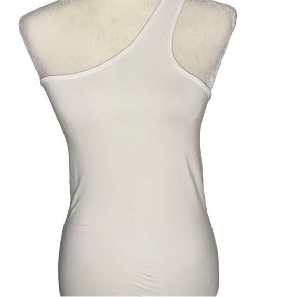 Helmut Lang White Core Cutout Tank| Size M/L - Picture 5 of 7